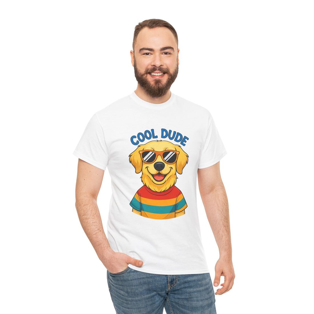 Cool Dude Dog T-Shirt