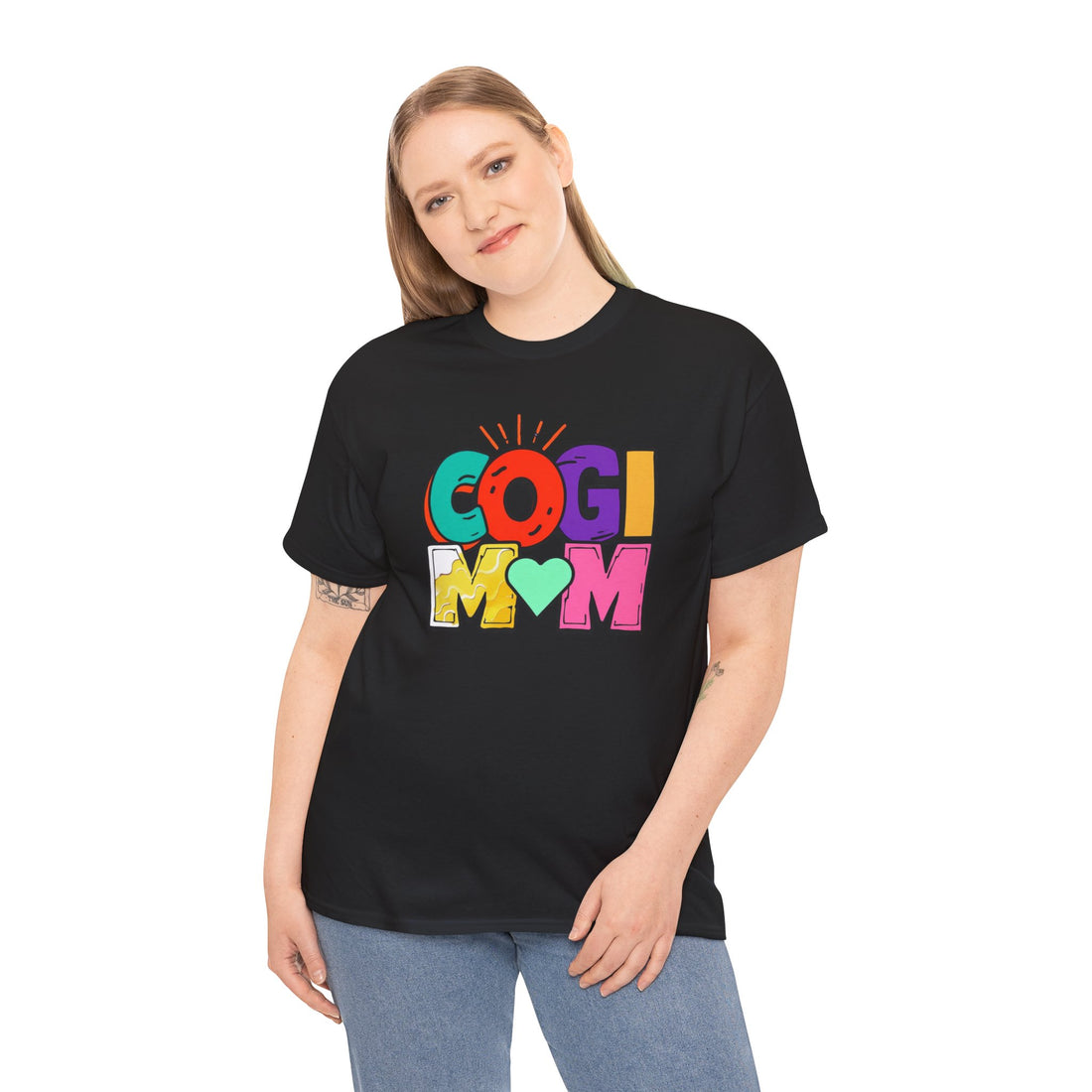 Colorful Cogi Mom Tee