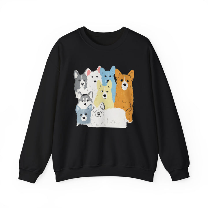 Corgi Parade Crewneck Sweatshirt