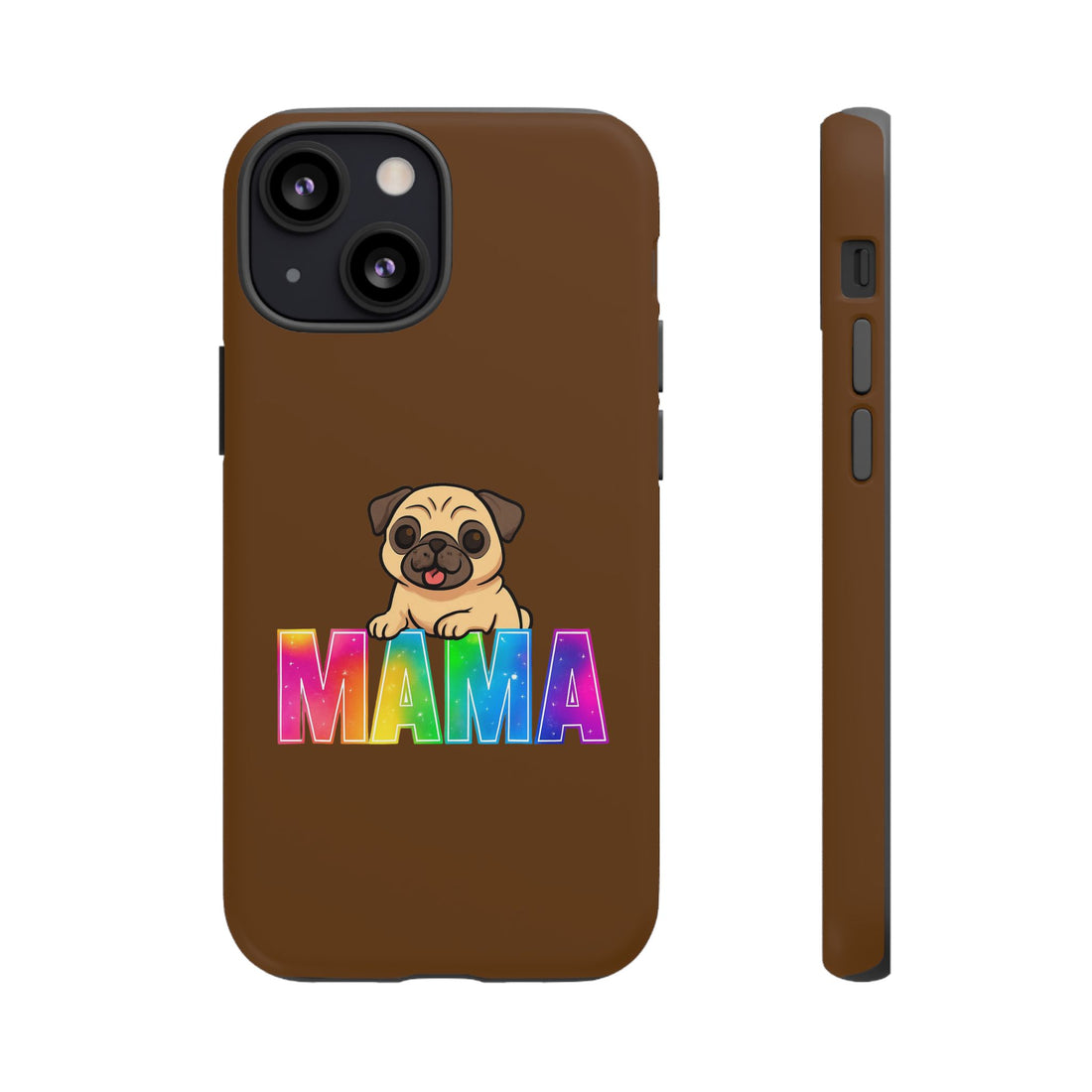 Colorful Pug Mama Phone Case
