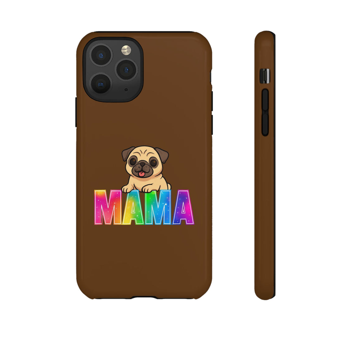 Colorful Pug Mama Phone Case