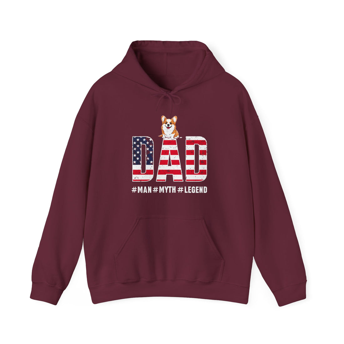 Patriotic Dog Lover Hoodie