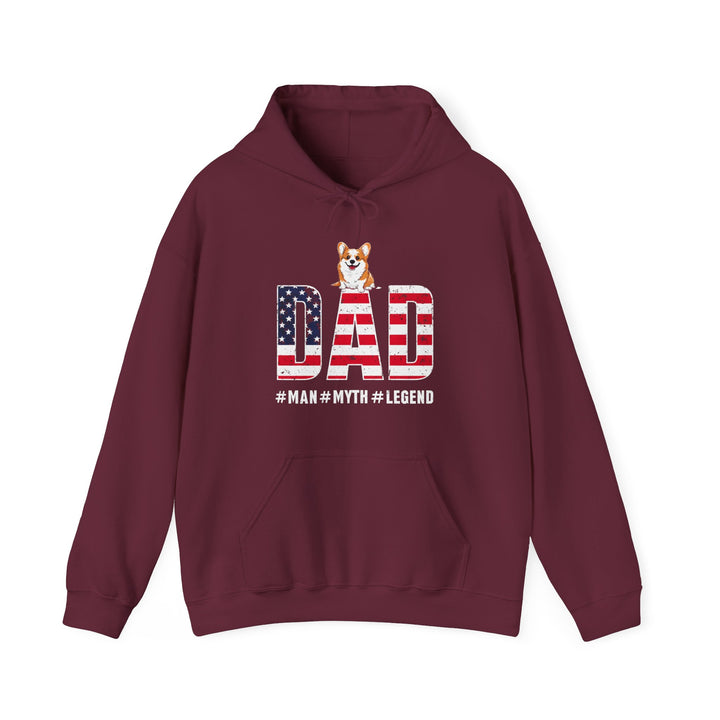 Patriotic Dog Lover Hoodie
