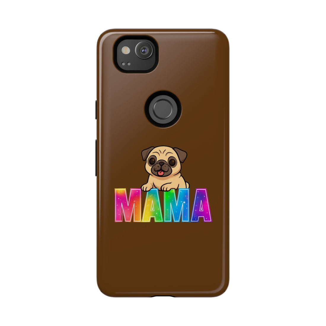 Colorful Pug Mama Phone Case