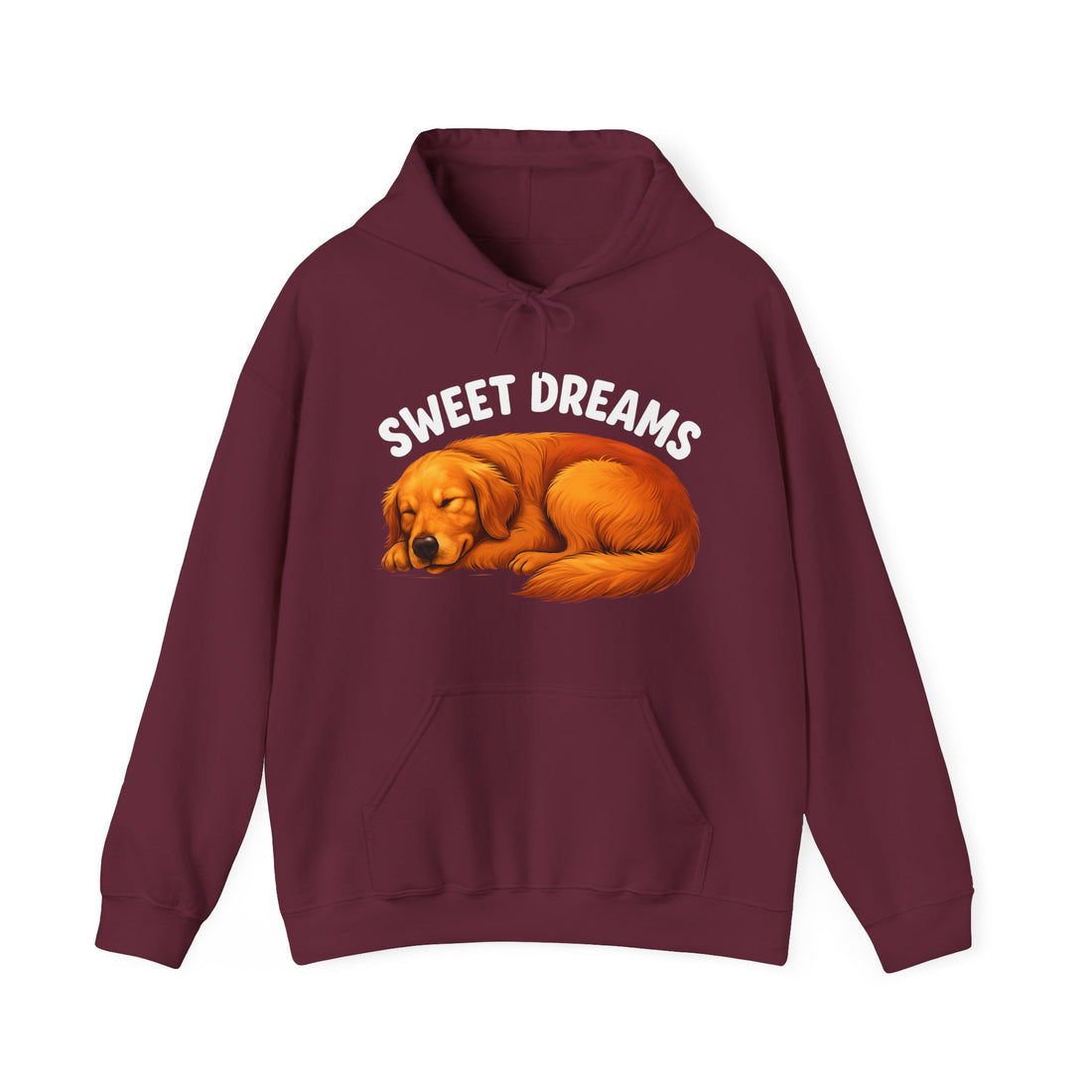 Sweet Dreams Dog Hoodie, Cozy Pet Lover Sweatshirt, Gift for Dog Owners, Cute Animal Apparel, Unisex Casual Wear