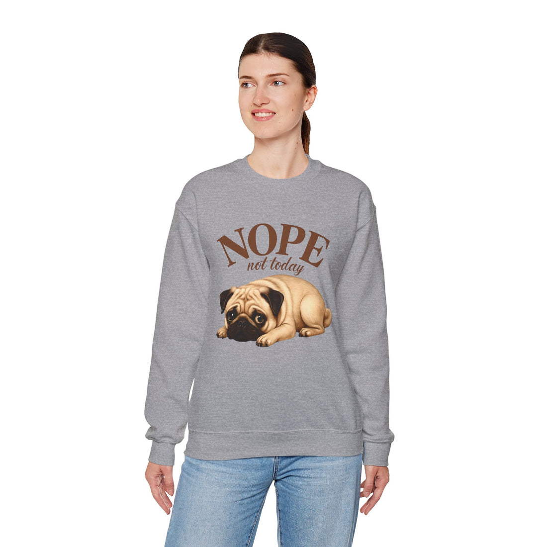 Pug-Inspired Unisex Sweatshirt