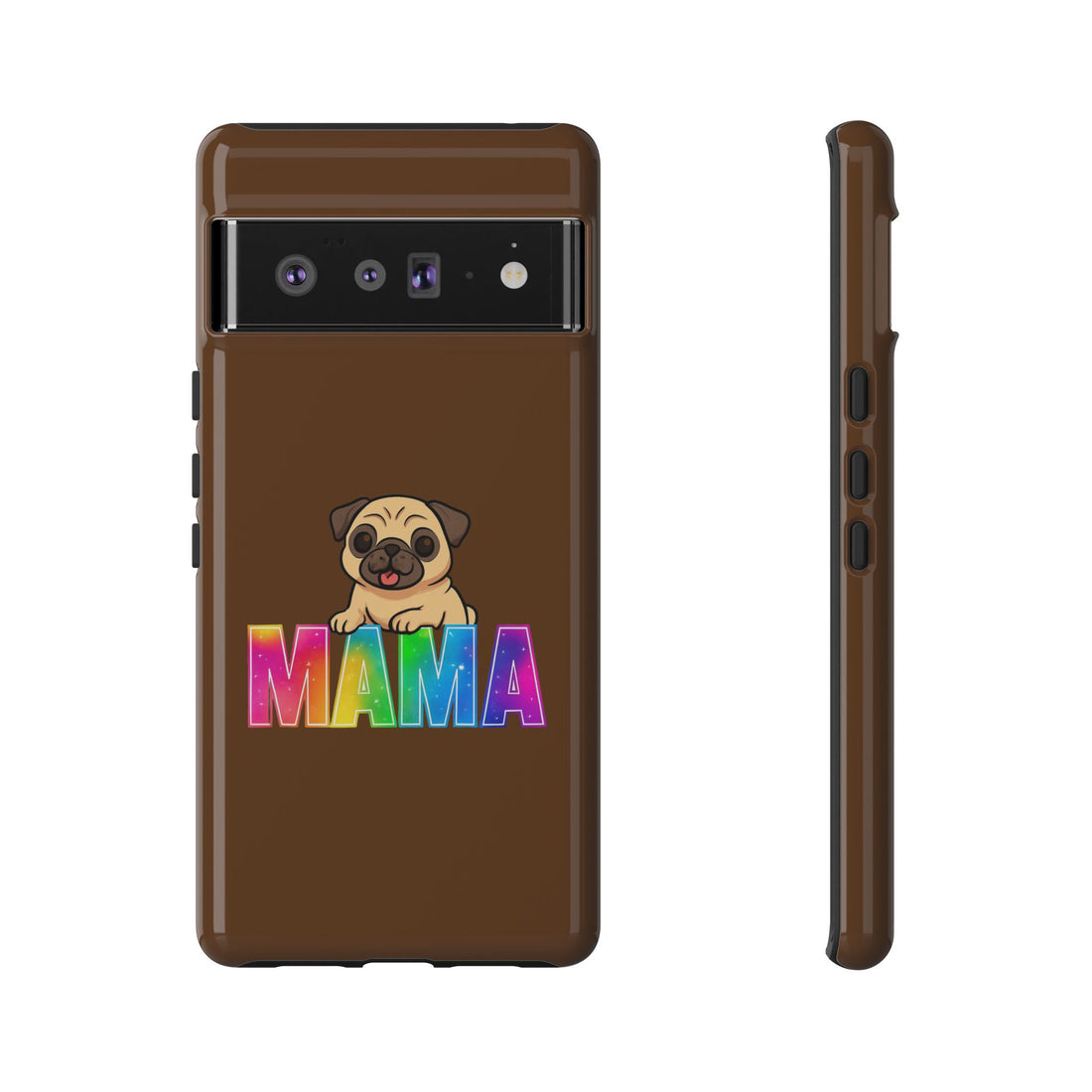 Colorful Pug Mama Phone Case