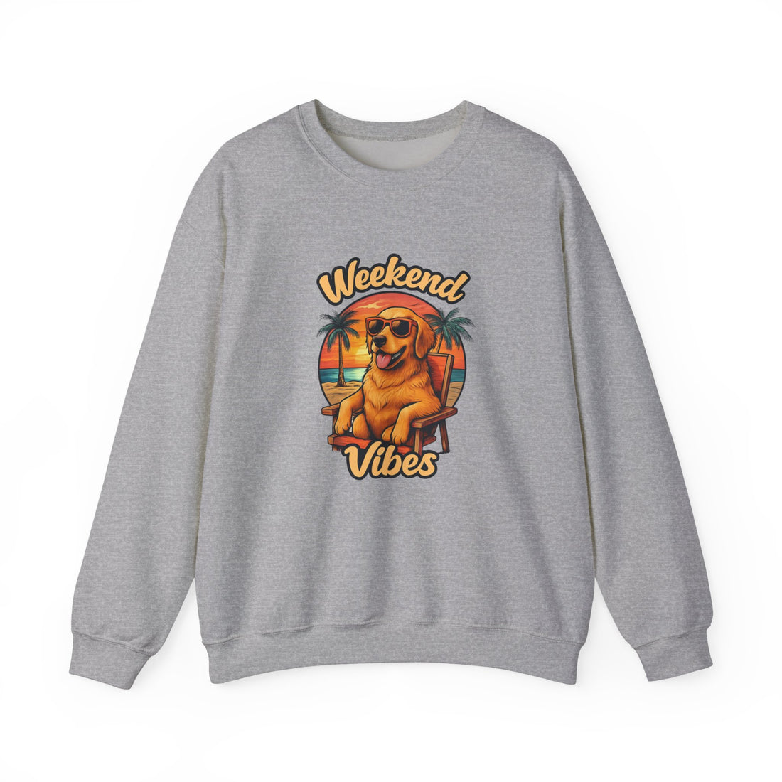Weekend Vibes Unisex Crewneck Sweatshirt