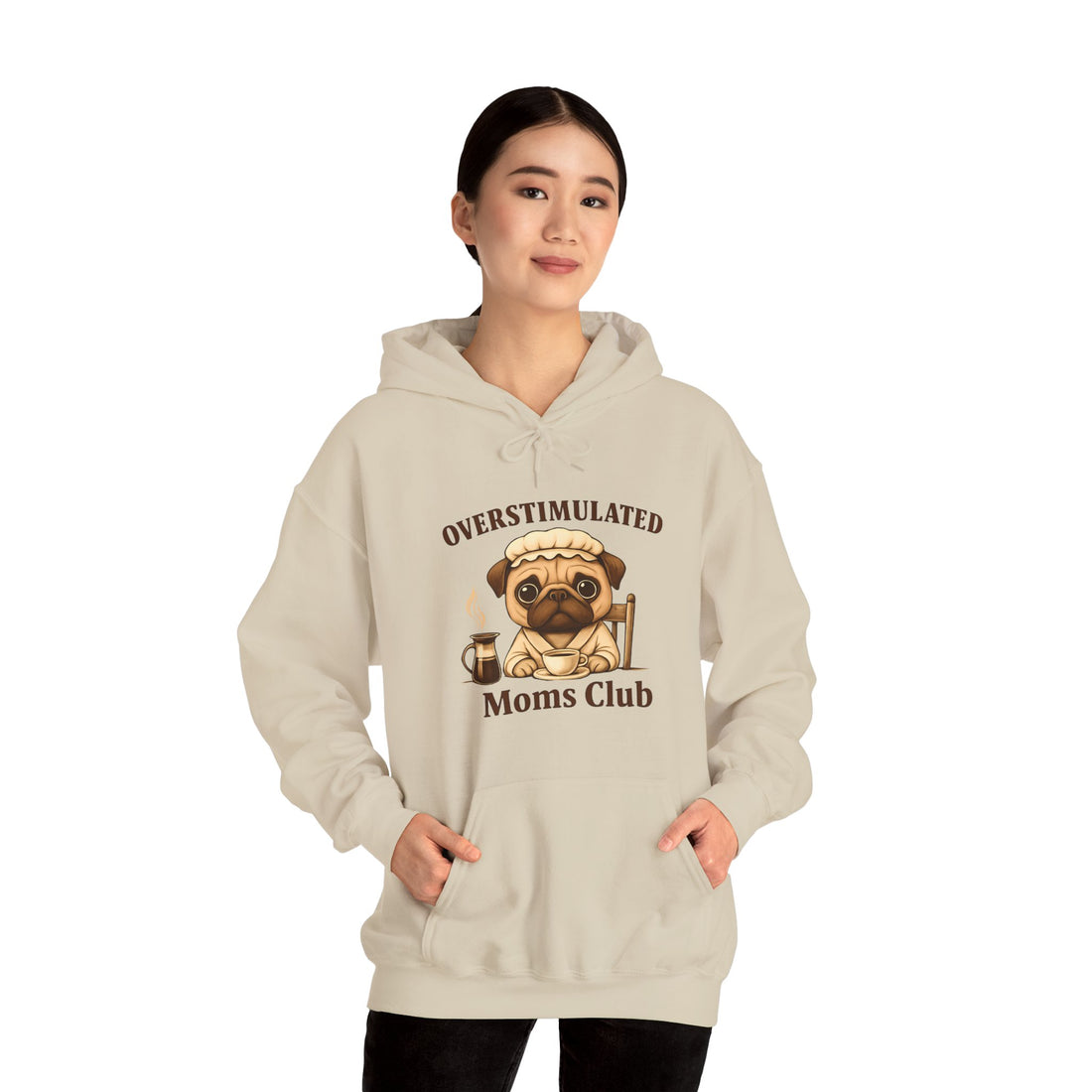Overstimulated Moms Club Hoodie