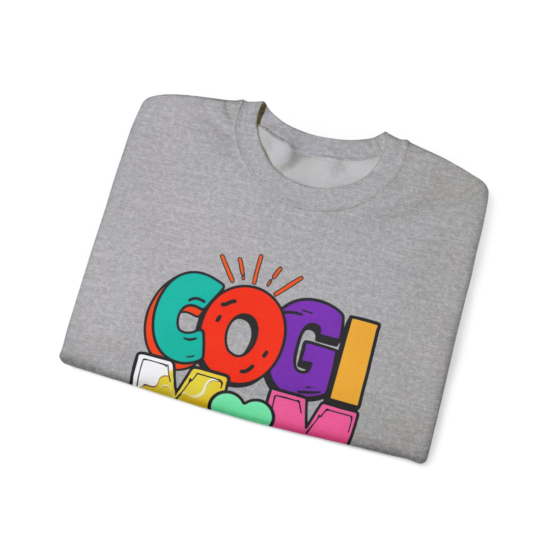 Colorful COGI MOM Crewneck Sweatshirt