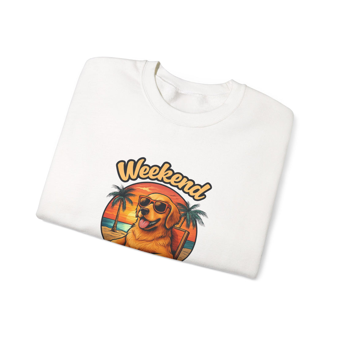 Weekend Vibes Unisex Crewneck Sweatshirt