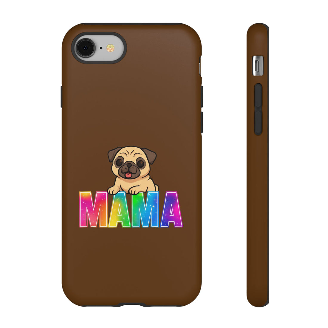 Colorful Pug Mama Phone Case