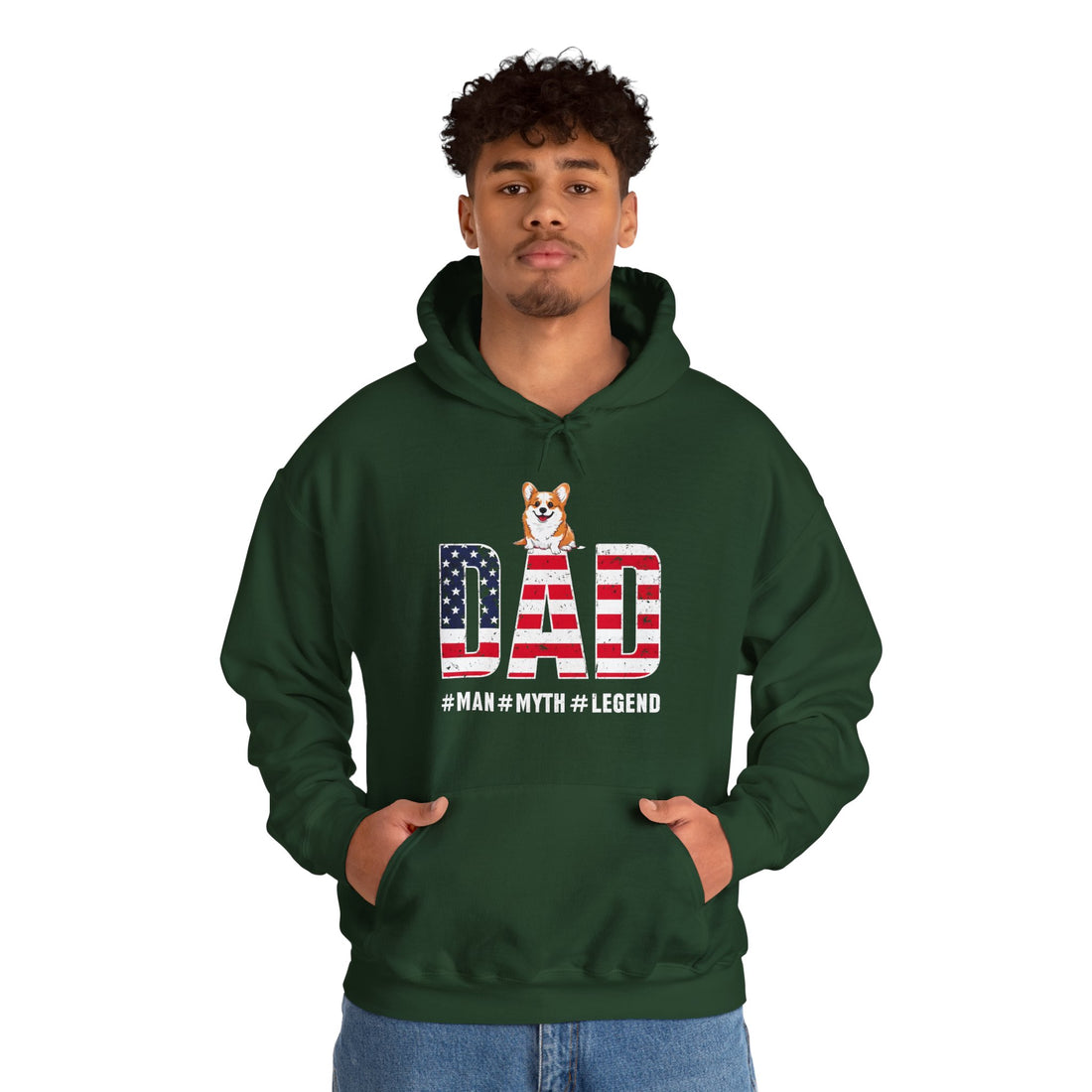 Patriotic Dog Lover Hoodie