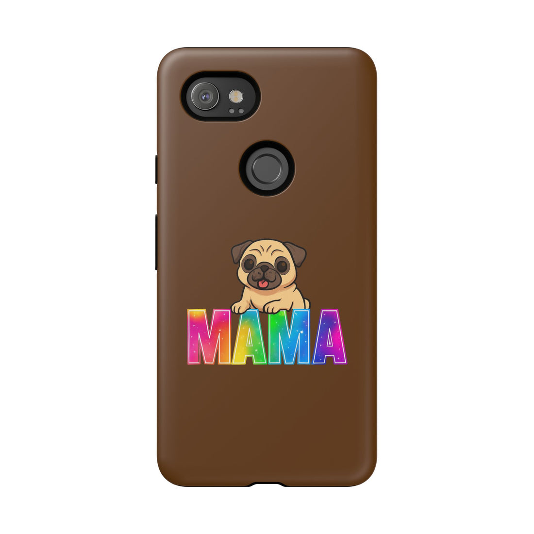 Colorful Pug Mama Phone Case