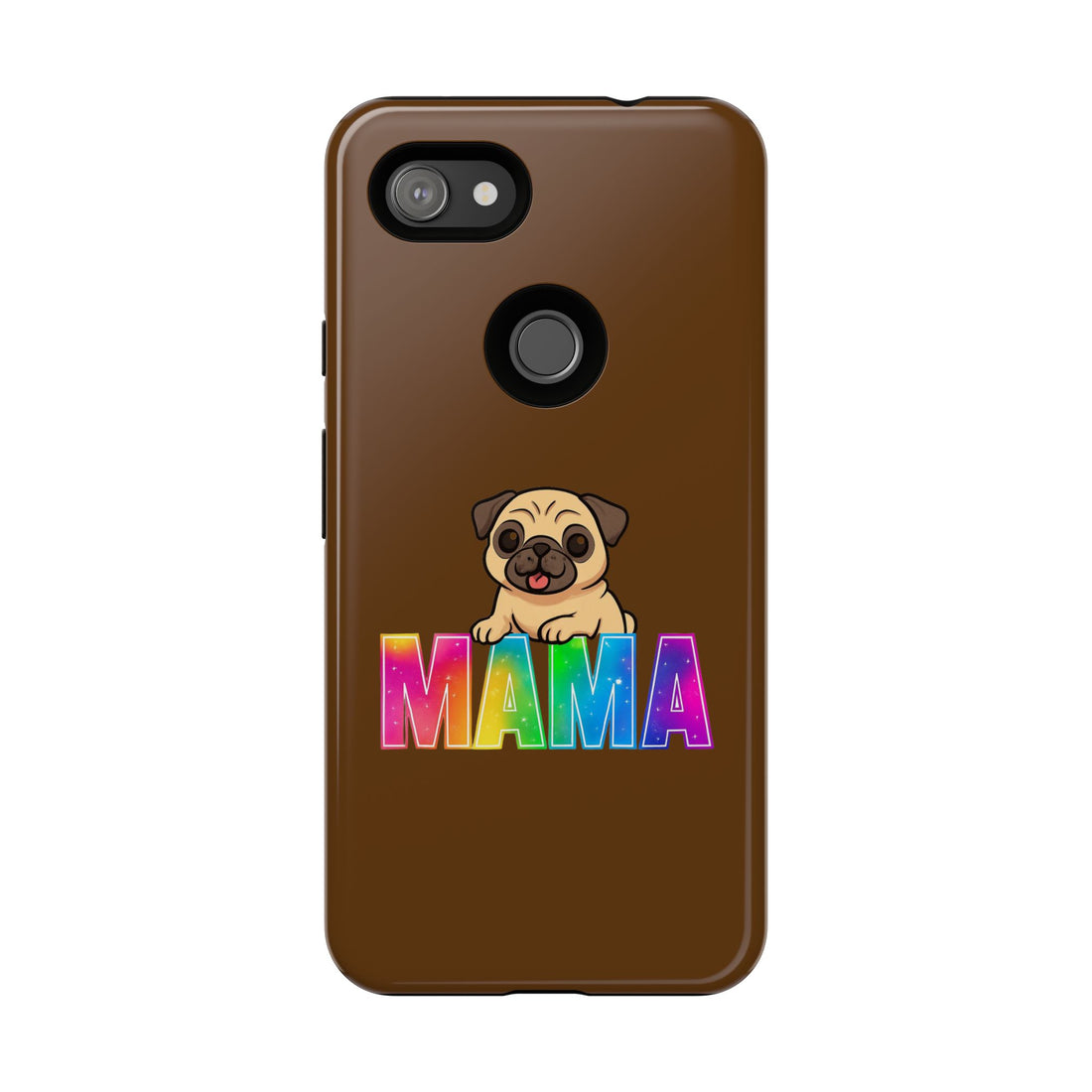 Colorful Pug Mama Phone Case
