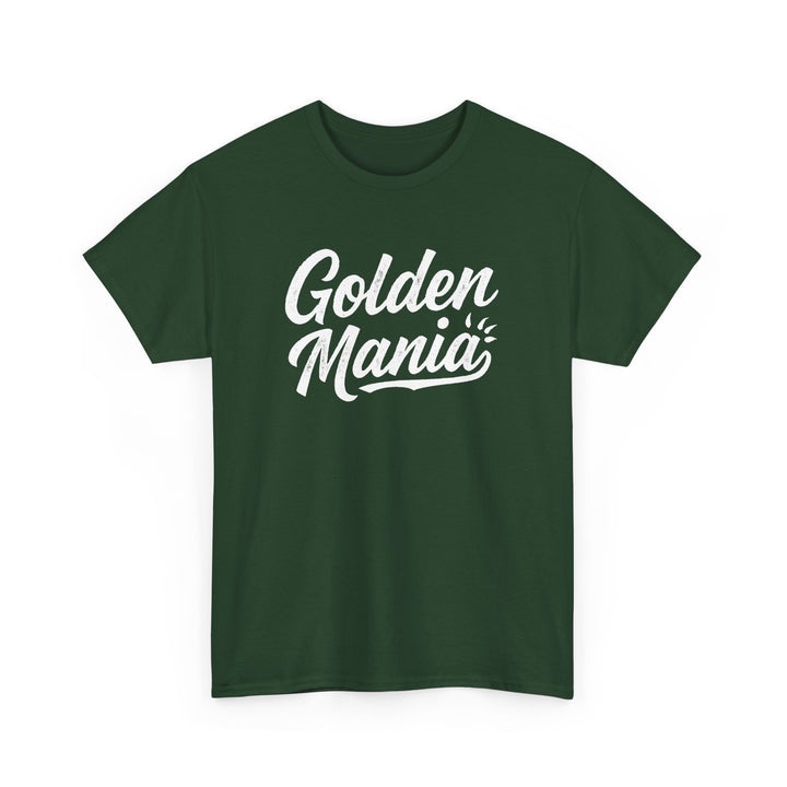 Unisex Heavy Cotton Tee, "Golden Mania" Tee