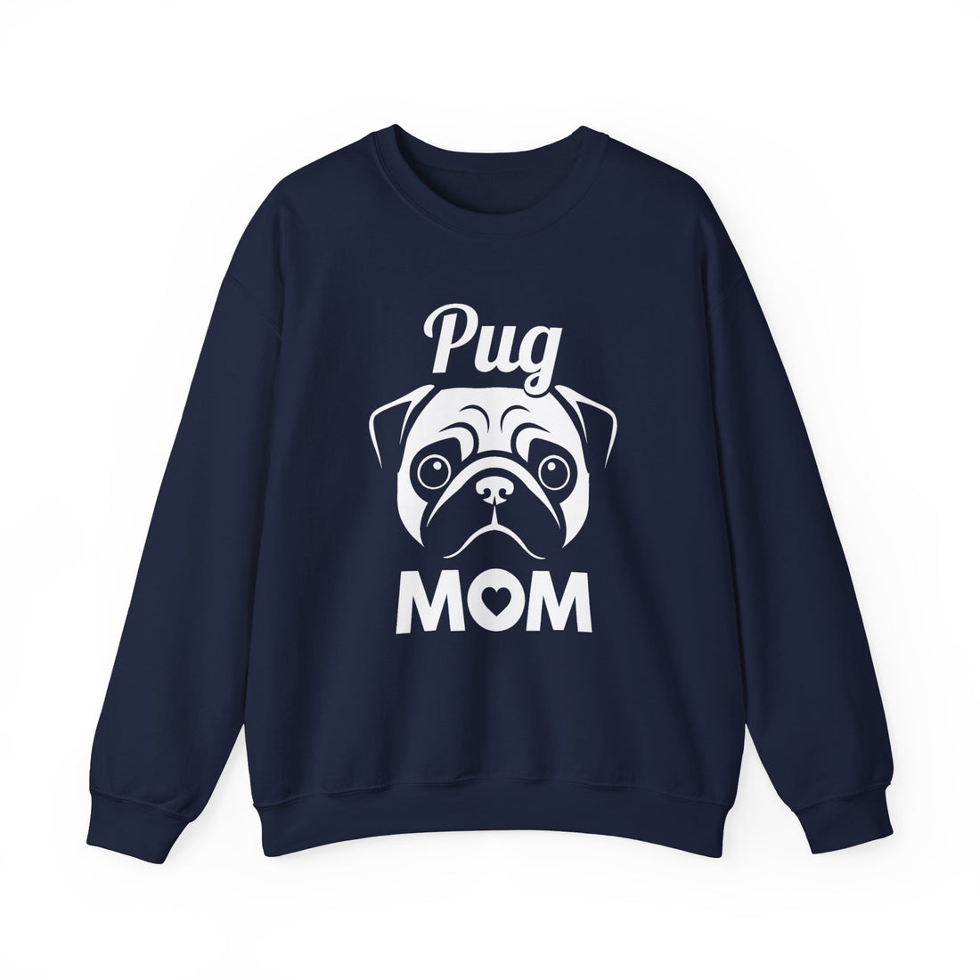 Pug Mom Unisex Crewneck Sweatshirt