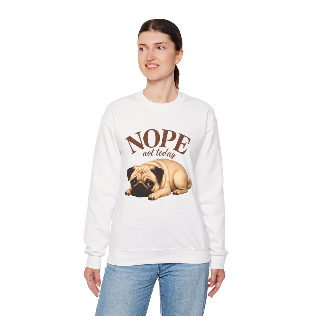 Pug-Inspired Unisex Sweatshirt