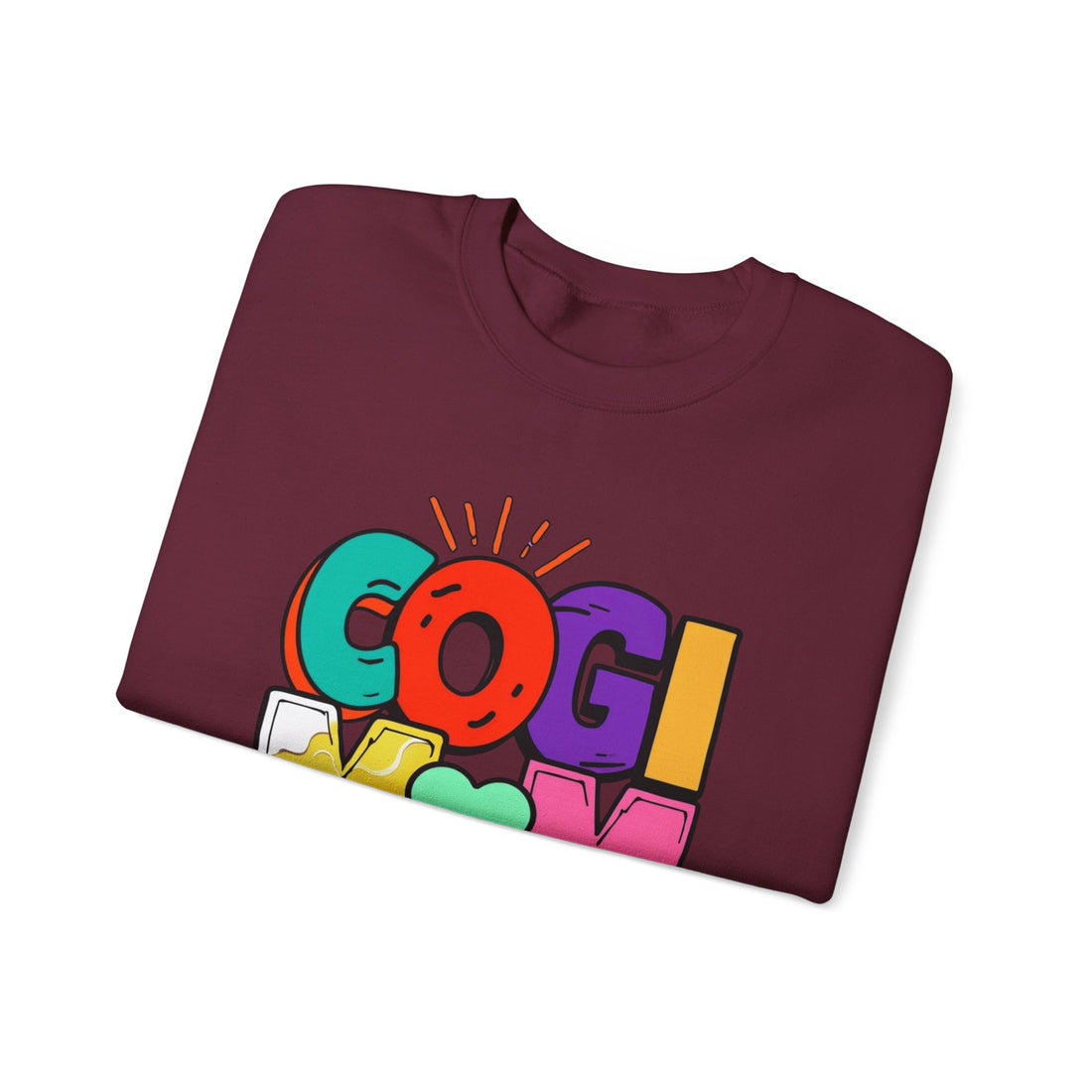 Colorful COGI MOM Crewneck Sweatshirt