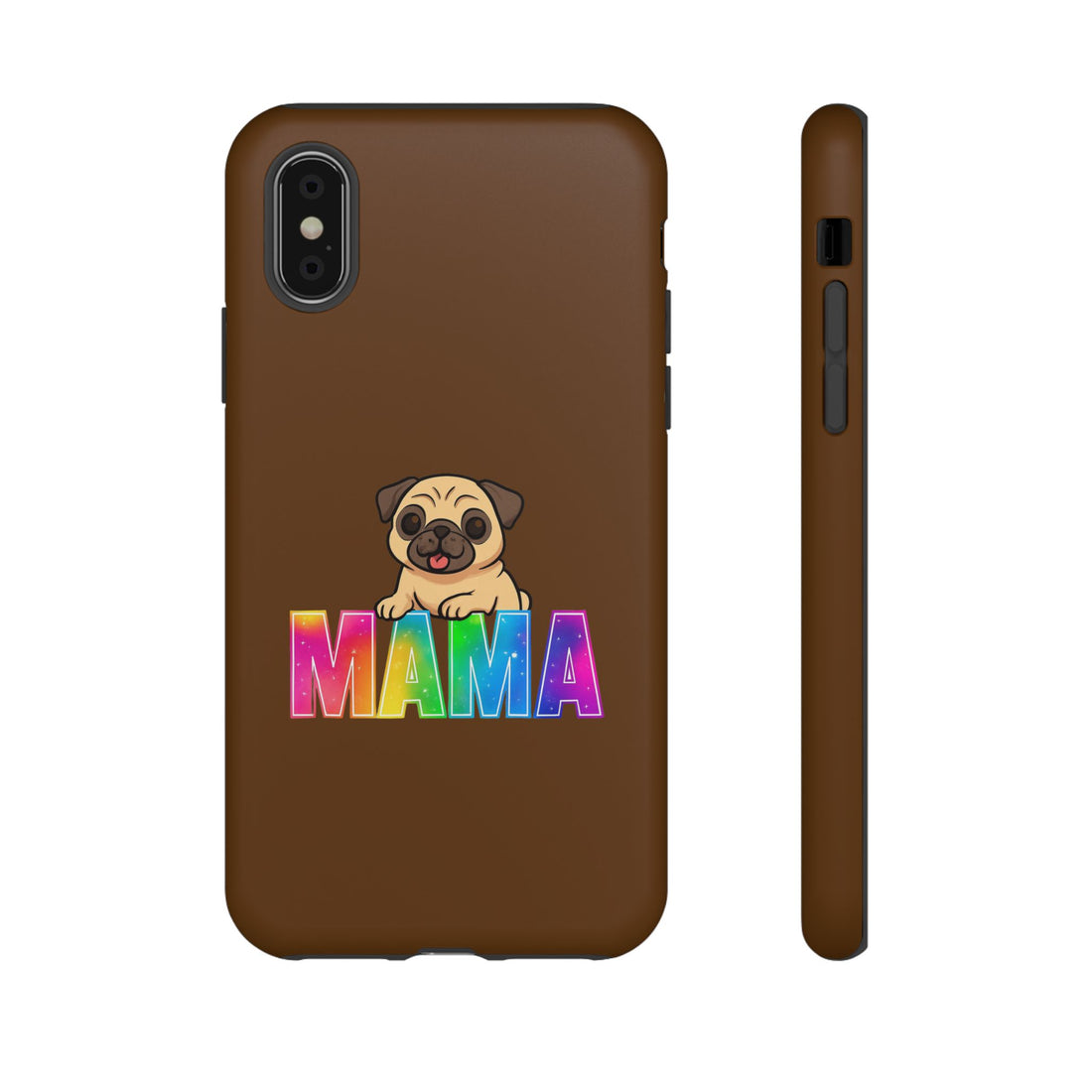 Colorful Pug Mama Phone Case