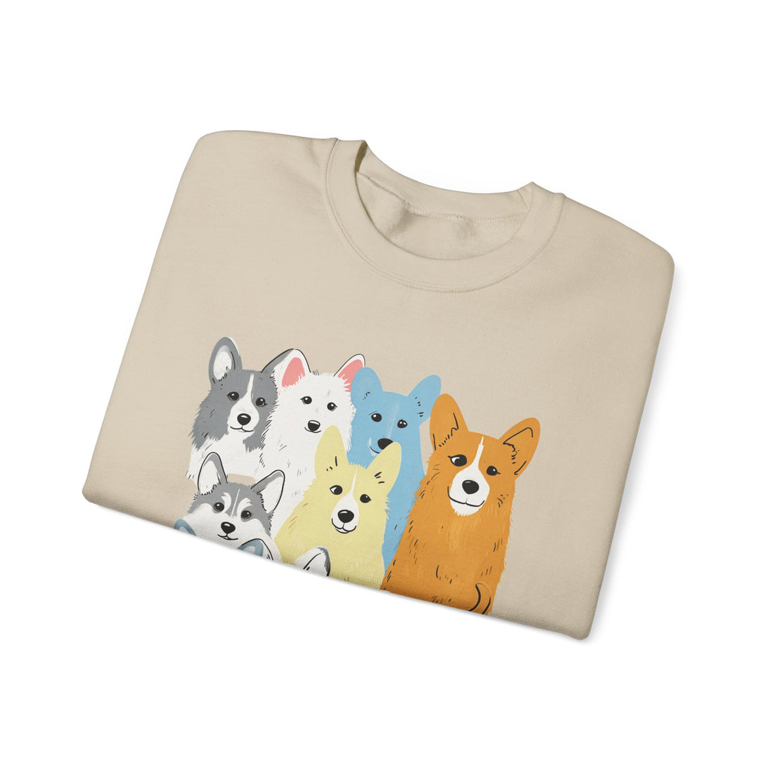Corgi Parade Crewneck Sweatshirt