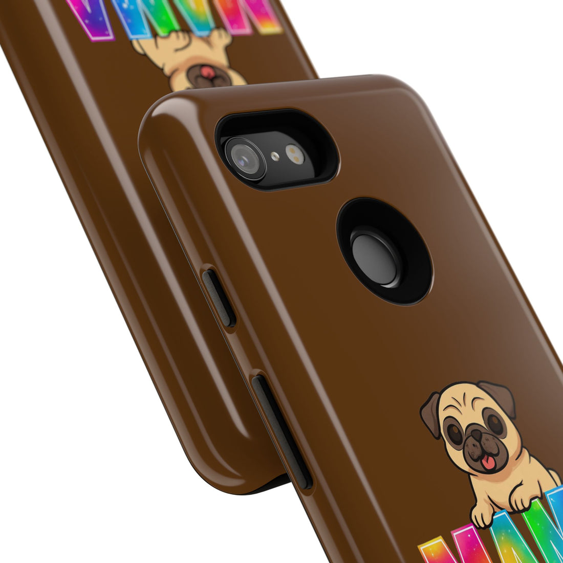 Colorful Pug Mama Phone Case