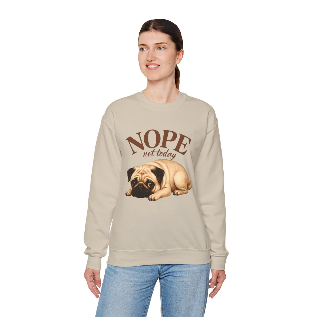 Pug-Inspired Unisex Sweatshirt