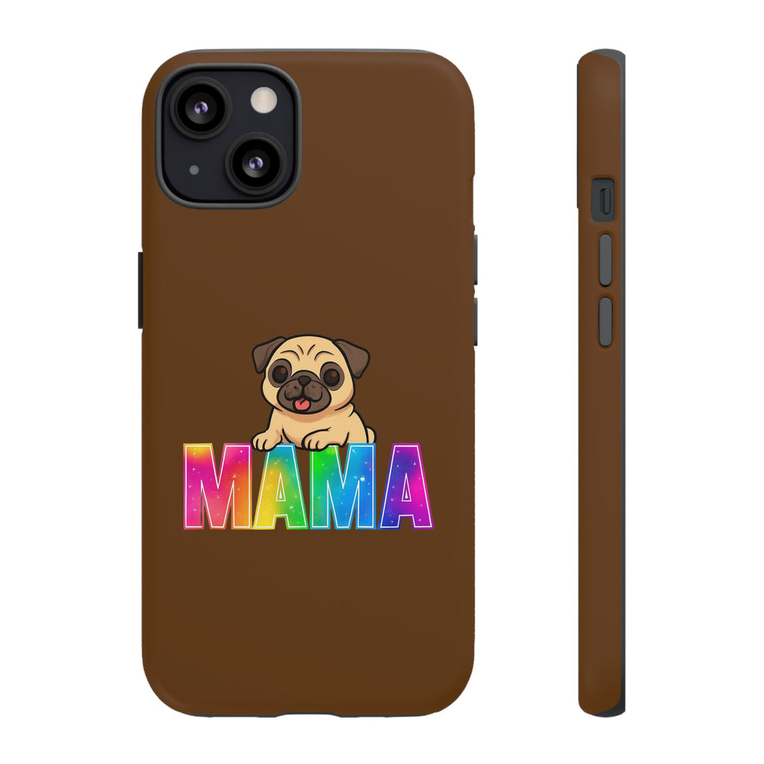 Colorful Pug Mama Phone Case