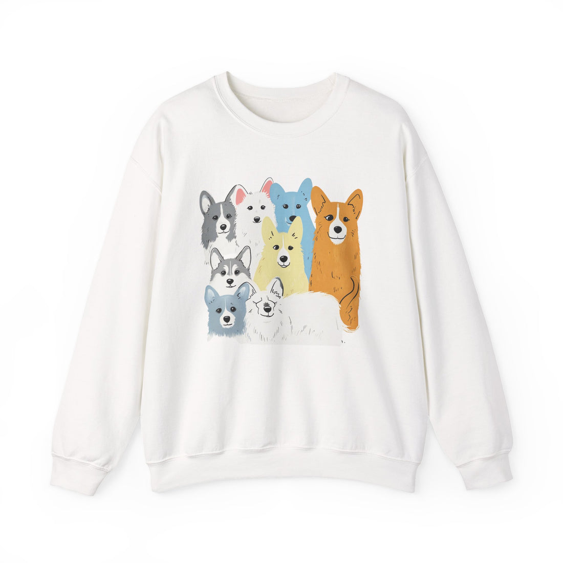 Corgi Parade Crewneck Sweatshirt