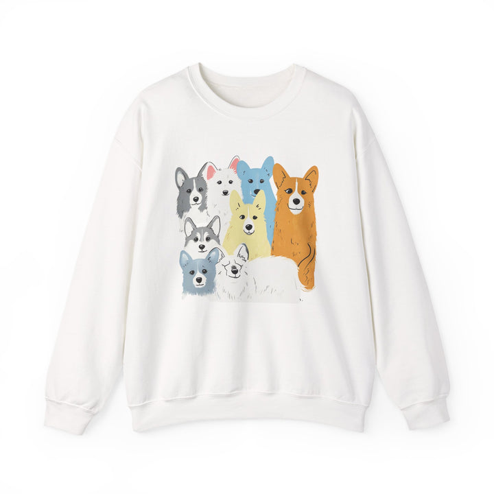 Corgi Parade Crewneck Sweatshirt