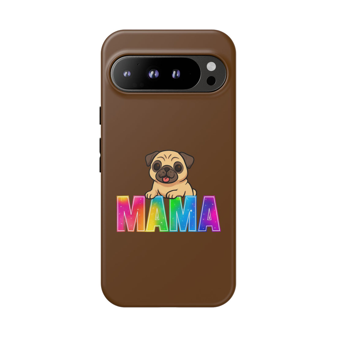 Colorful Pug Mama Phone Case