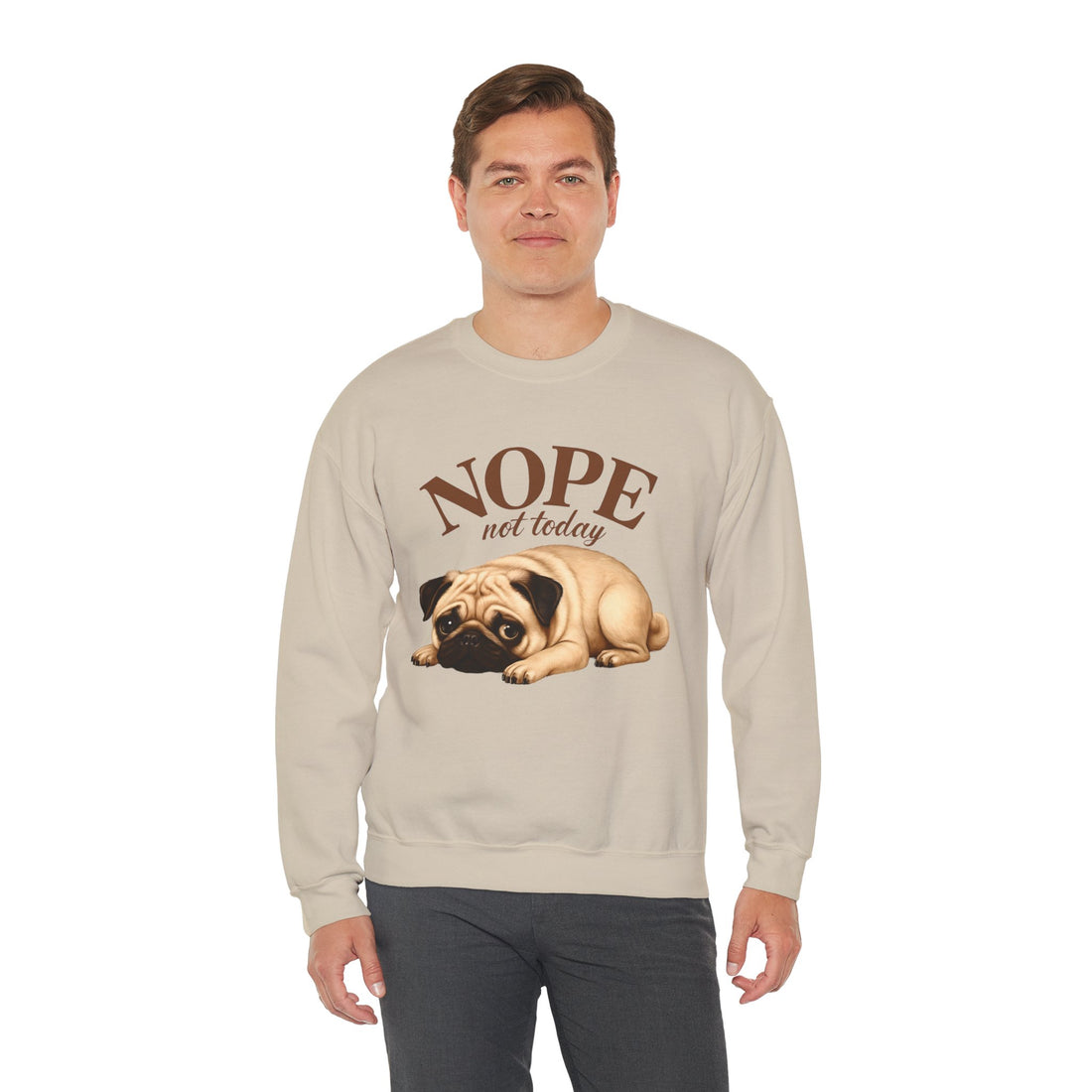 Pug-Inspired Unisex Sweatshirt