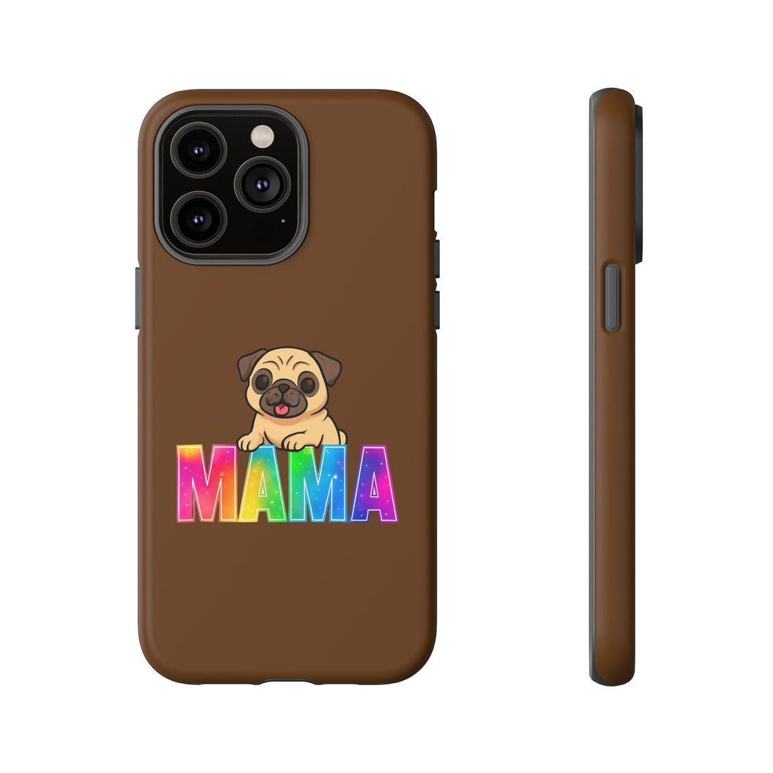 Colorful Pug Mama Phone Case