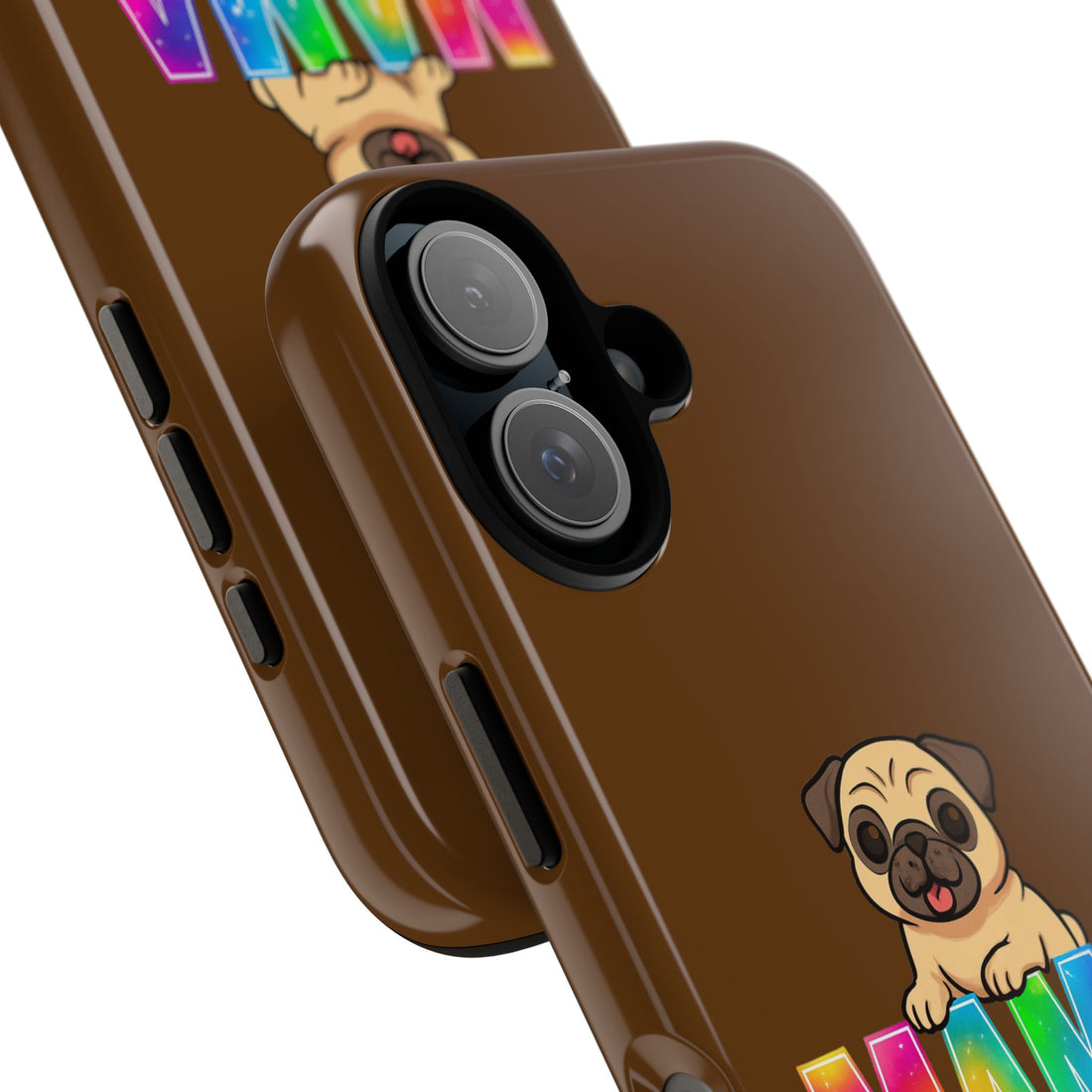 Colorful Pug Mama Phone Case