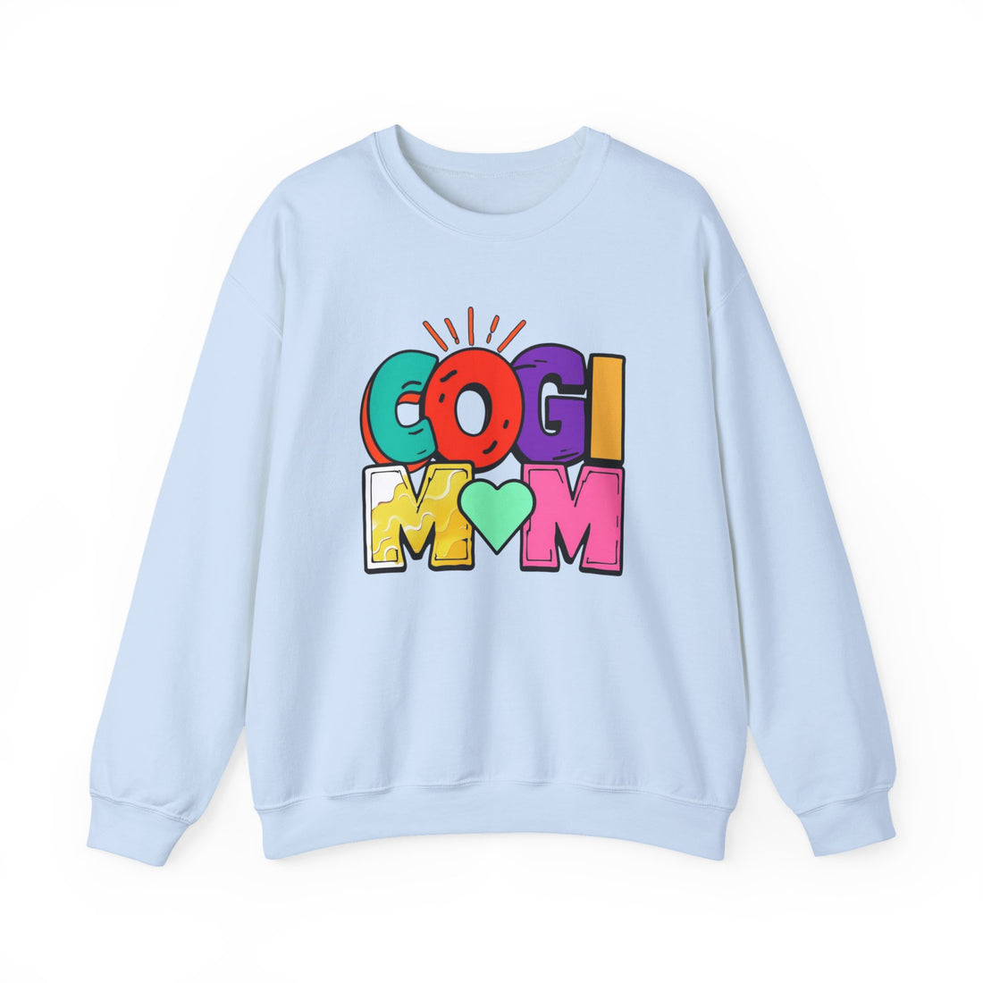 Colorful COGI MOM Crewneck Sweatshirt