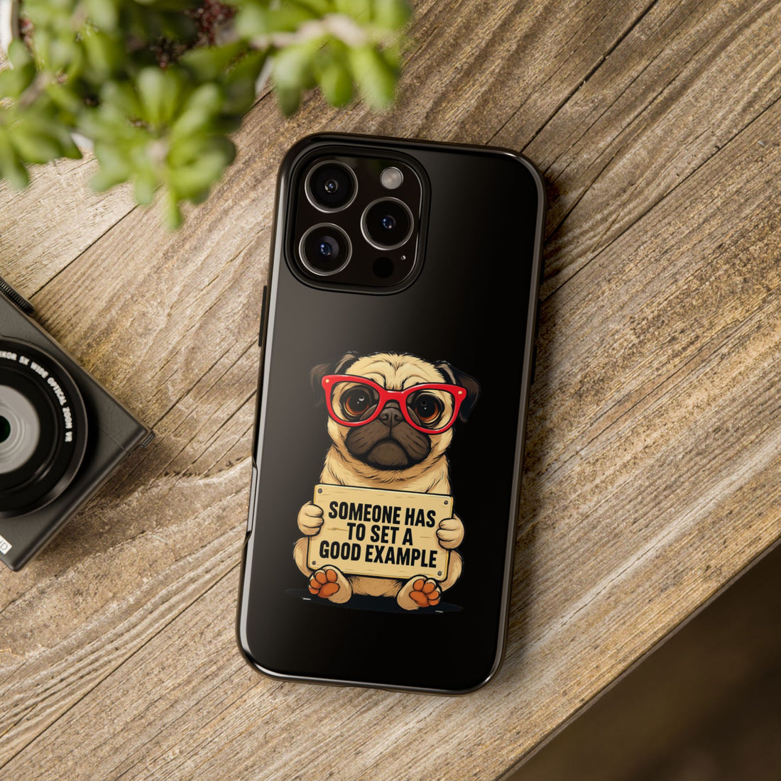 Pug Phone Case, Cute Pet Gift