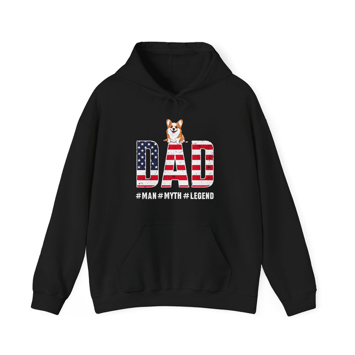 Patriotic Dog Lover Hoodie