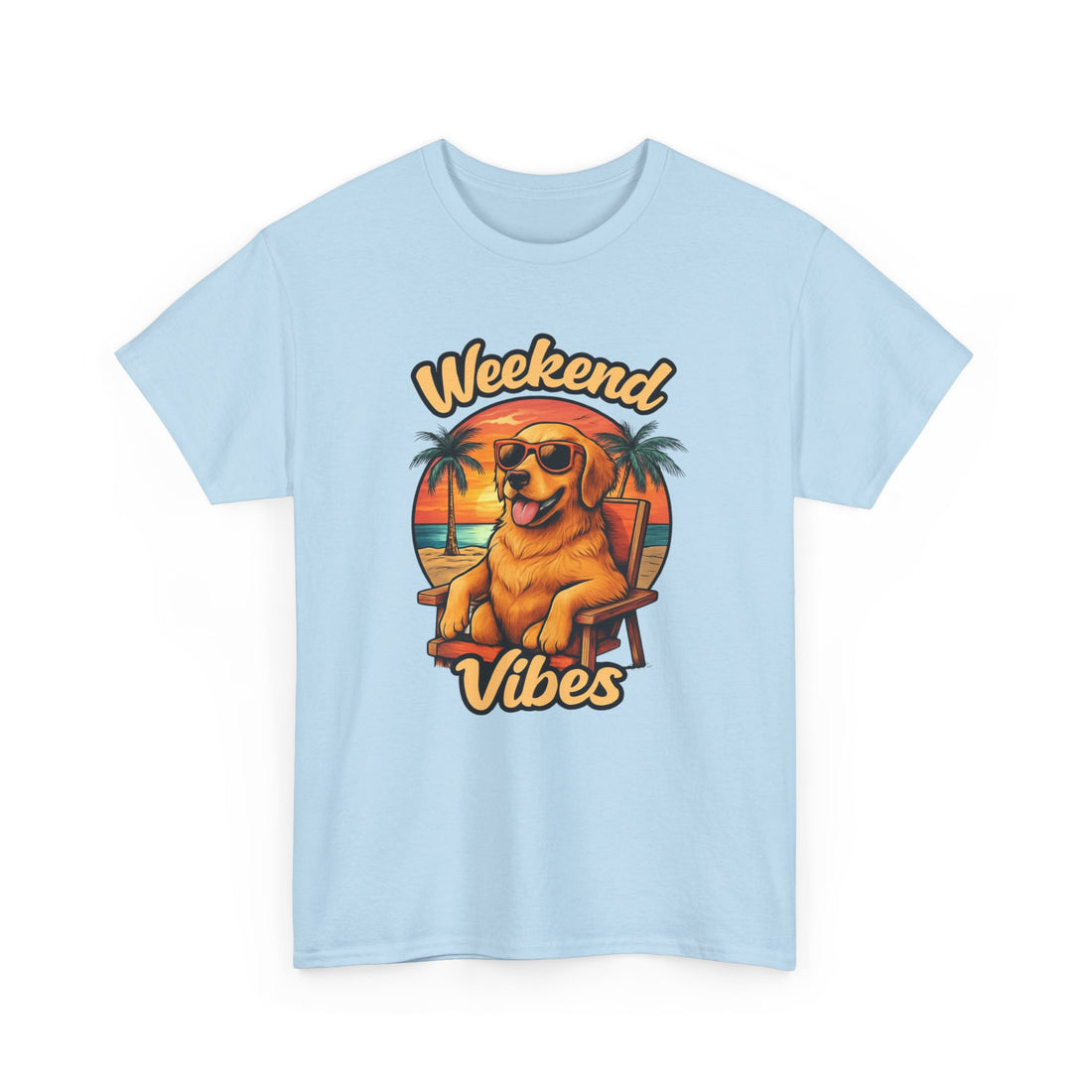 Weekend Vibes Unisex Heavy Cotton Tee