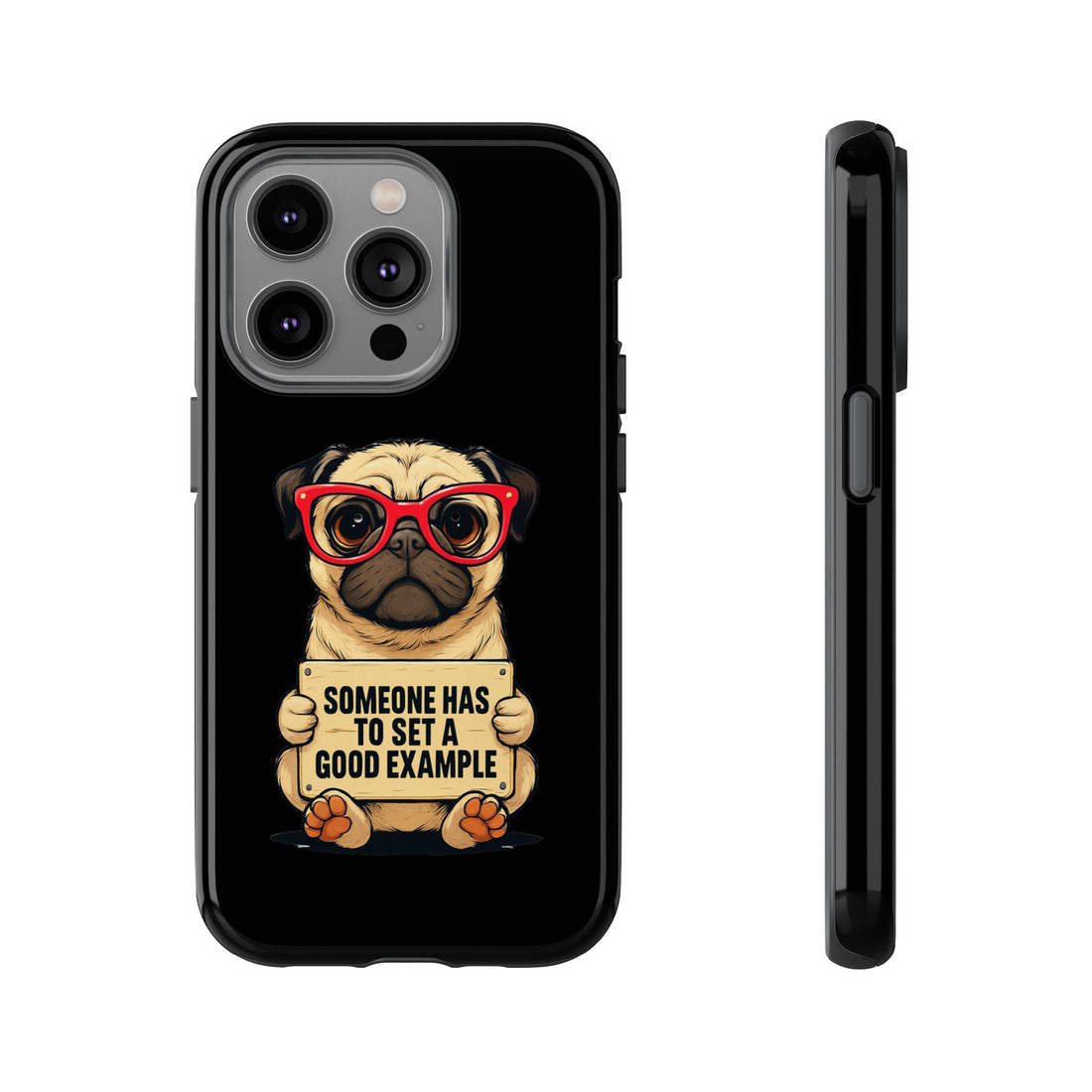 Pug Phone Case, Cute Pet Gift
