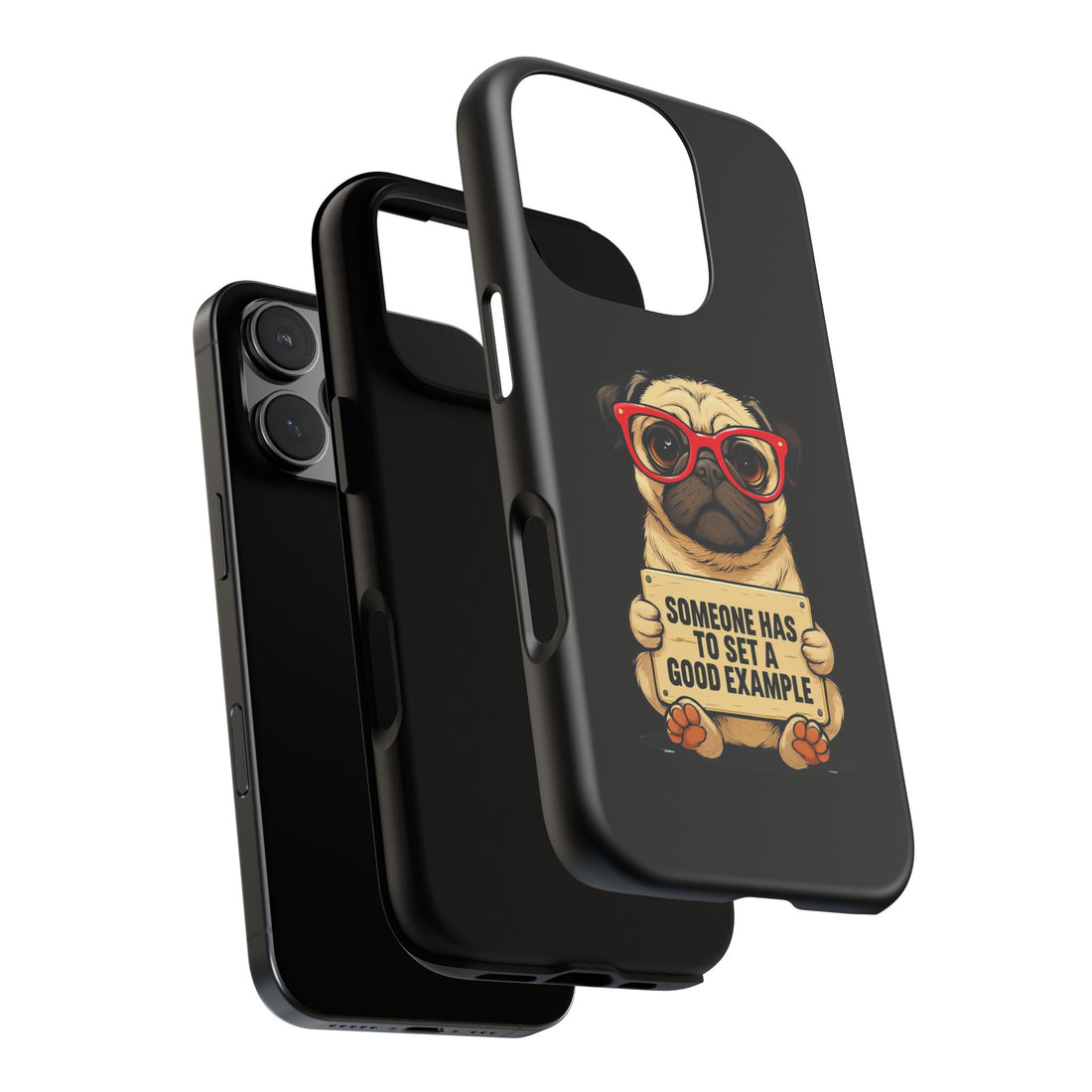 Pug Phone Case, Cute Pet Gift