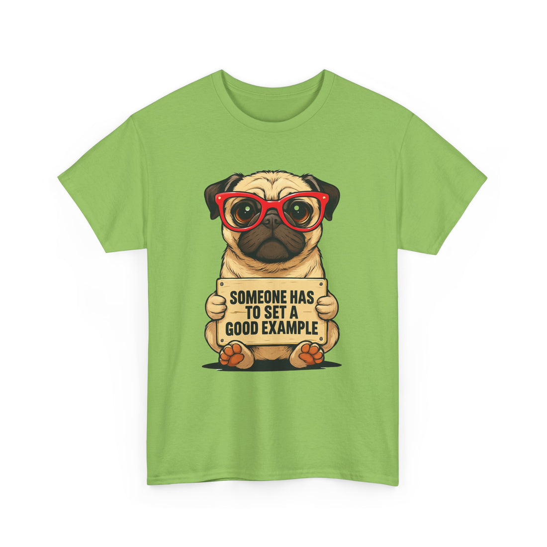 Pug Motivational Tee, Funny Dog T-Shirt