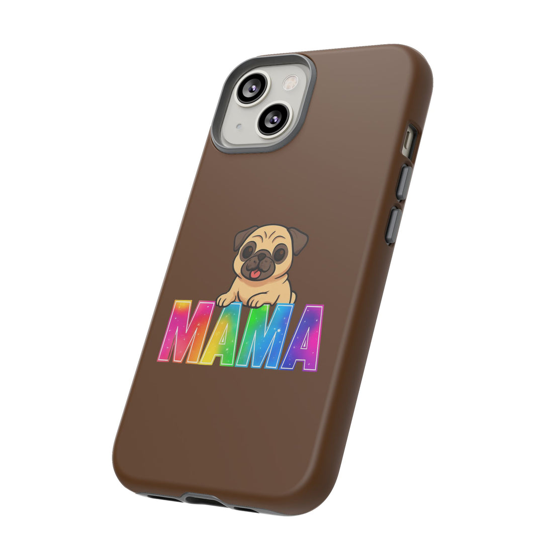 Colorful Pug Mama Phone Case