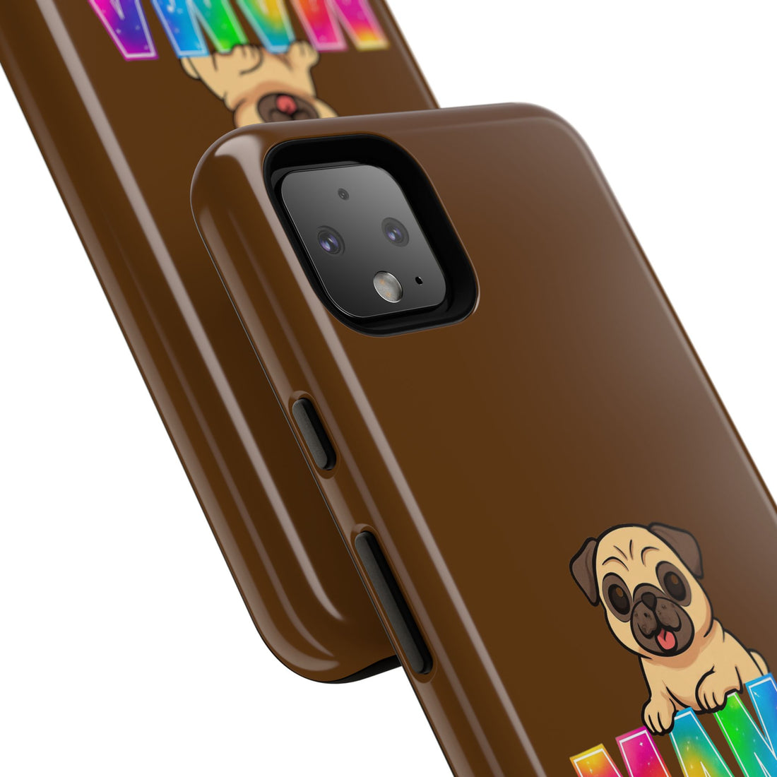 Colorful Pug Mama Phone Case