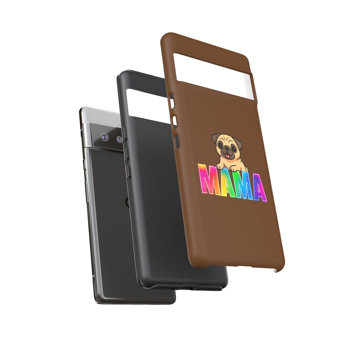 Colorful Pug Mama Phone Case