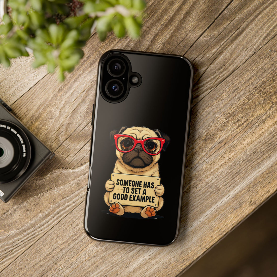 Pug Phone Case, Cute Pet Gift