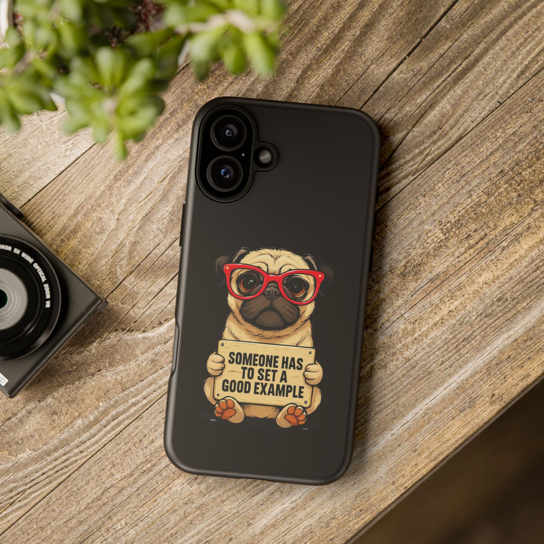 Pug Phone Case, Cute Pet Gift