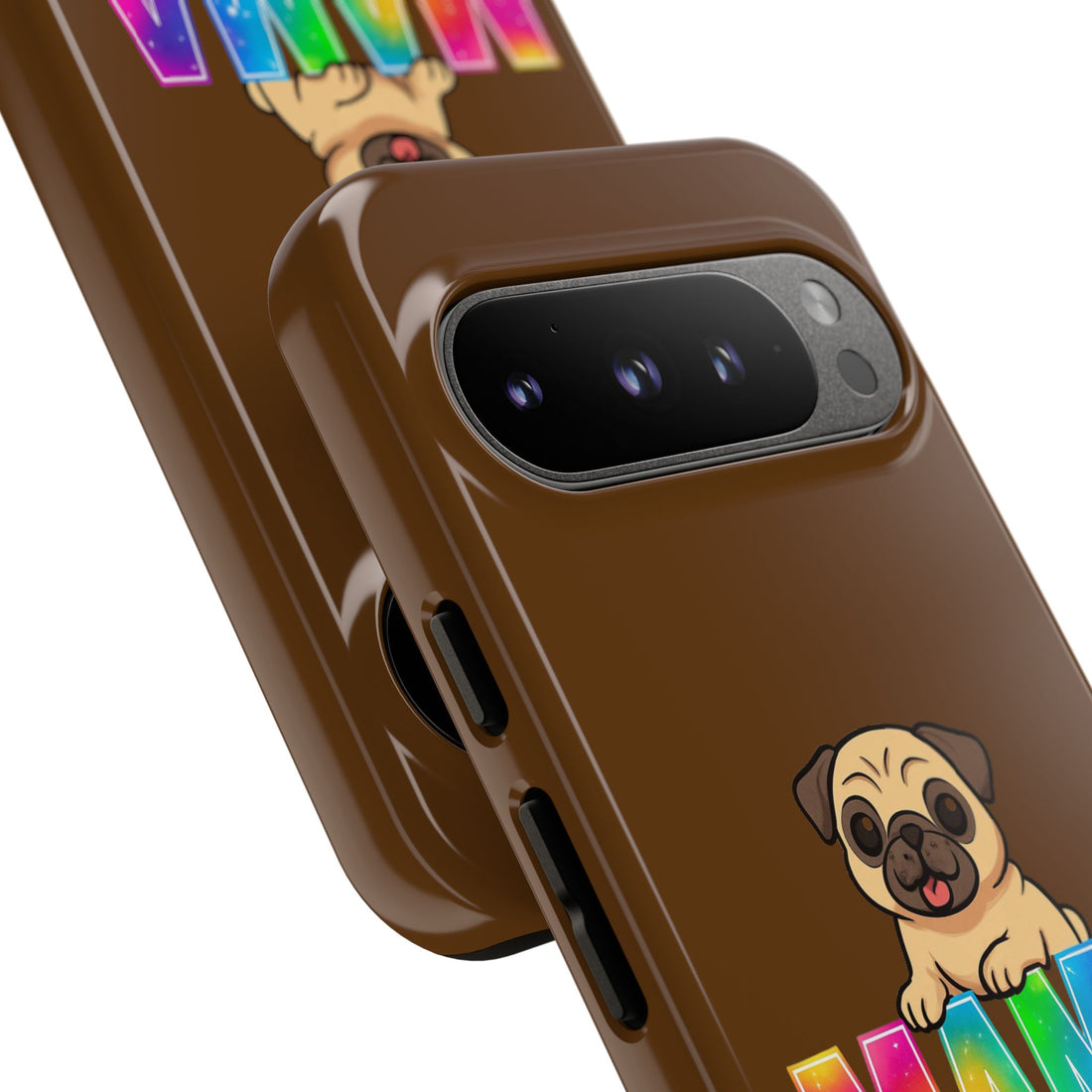 Colorful Pug Mama Phone Case