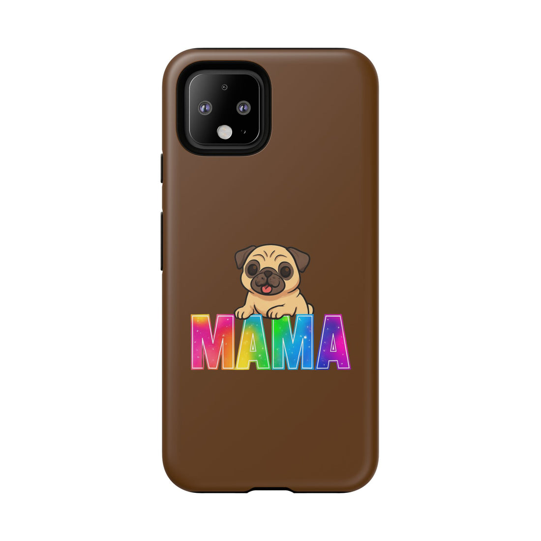 Colorful Pug Mama Phone Case
