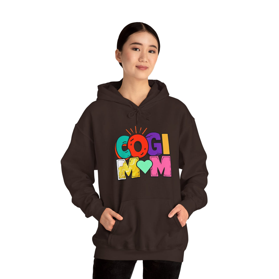 Colorful Cogi Mom Hoodie