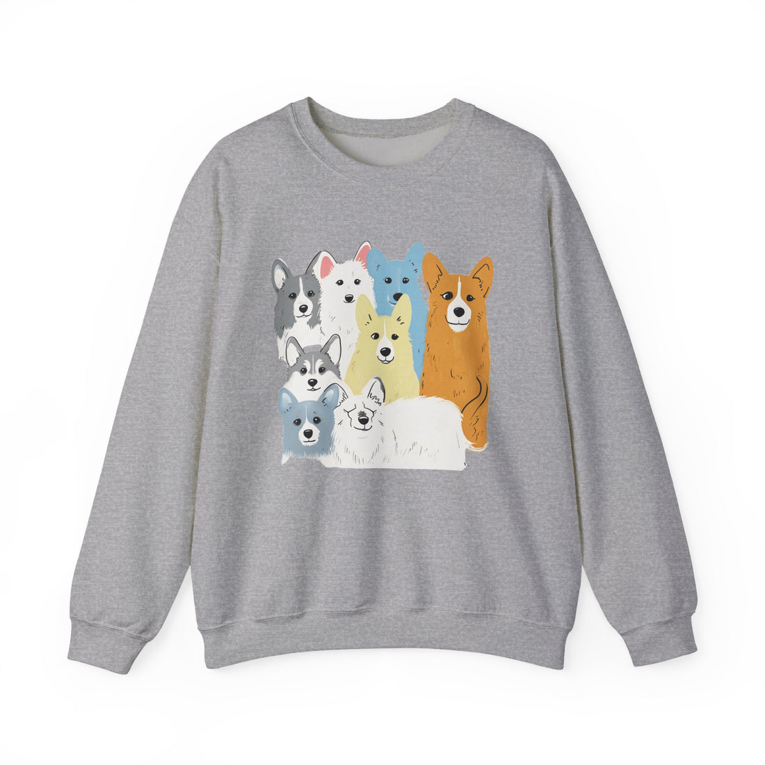 Corgi Parade Crewneck Sweatshirt